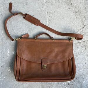 Vintage coach briefcase